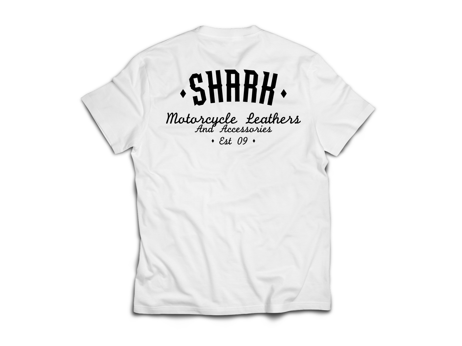 Shark Gamble White Tee