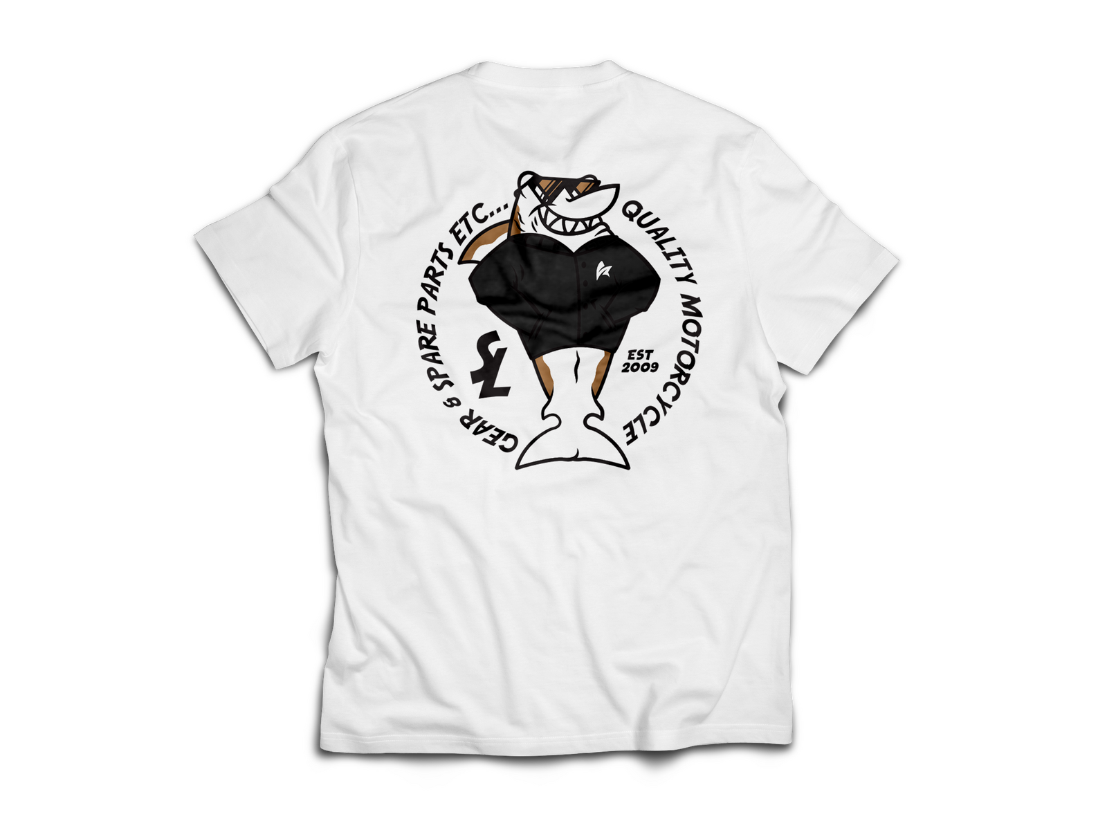 Shark Sharkie Tee White