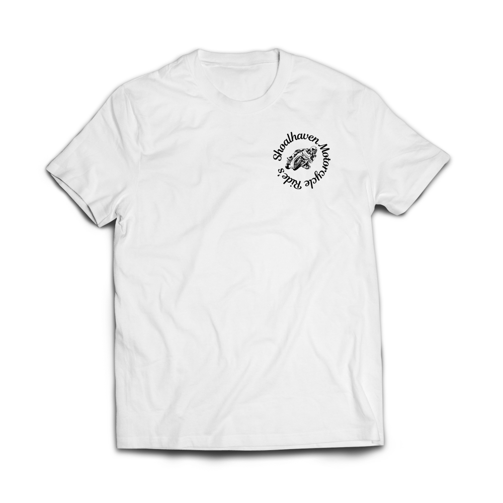 Shoalhaven Corp Tee - White