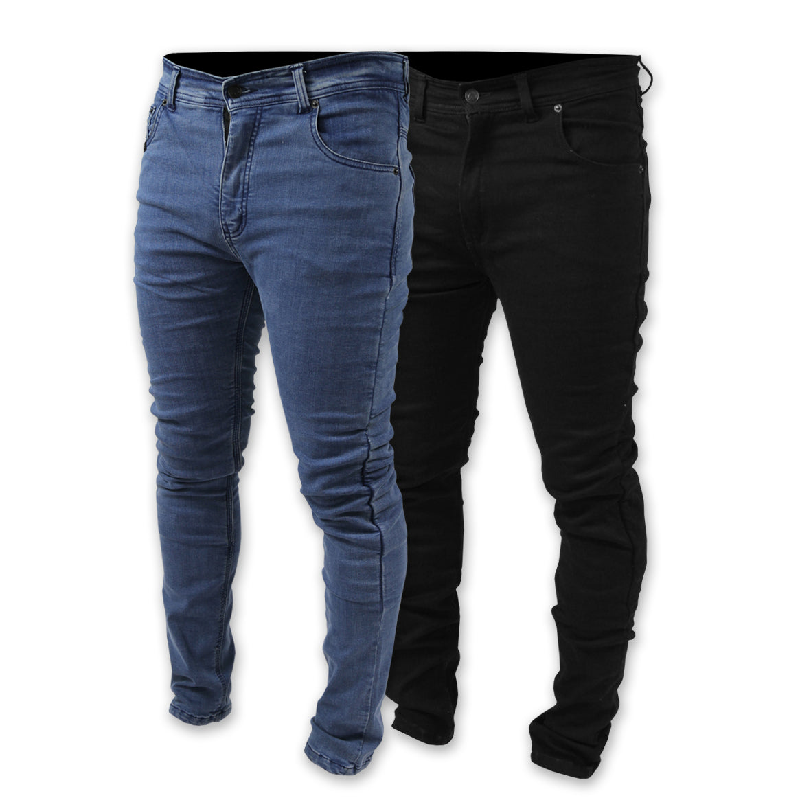 Shark Mens Skinny Leg Protective Jeans