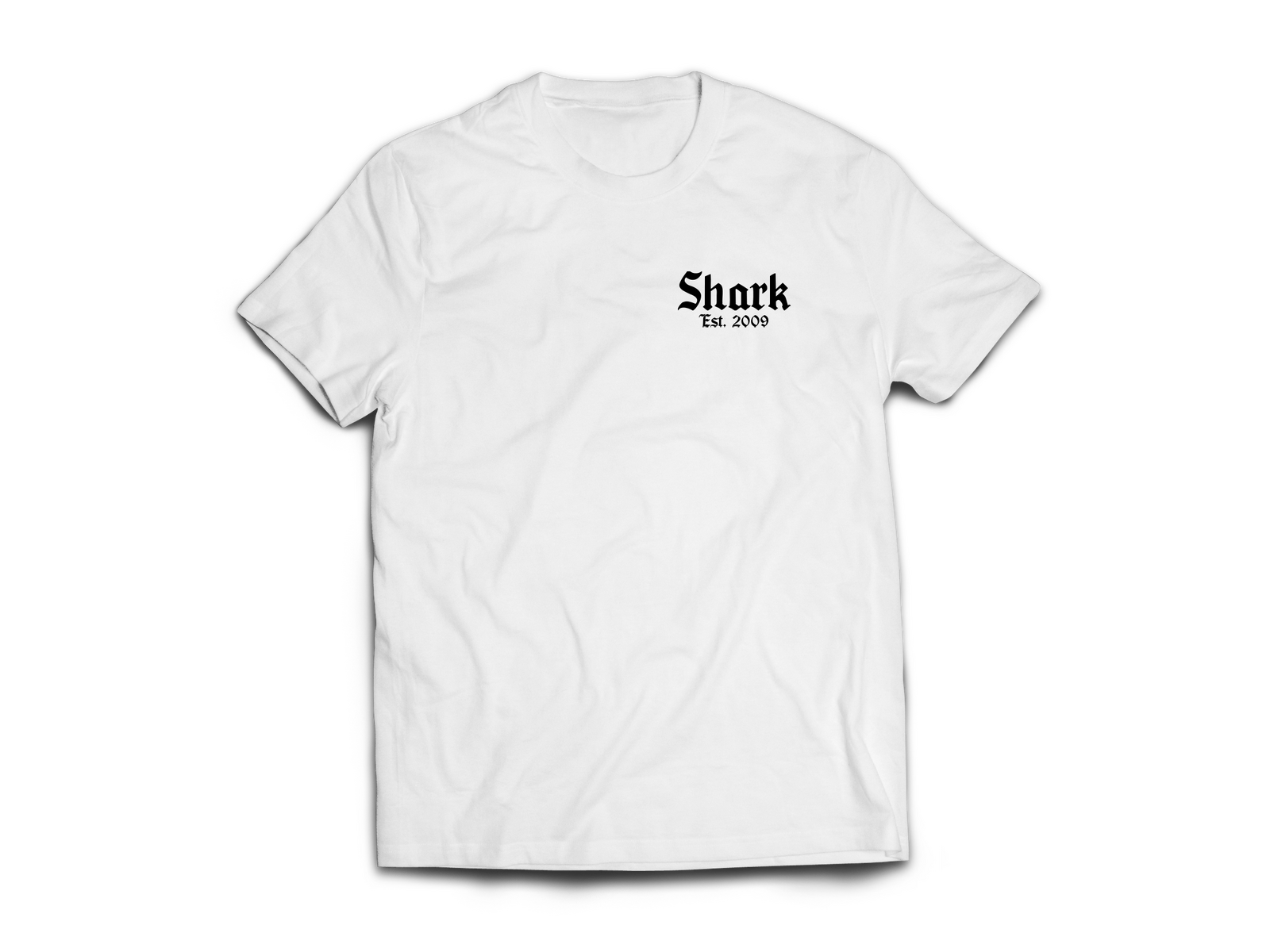 Shark Behind Bars Tee White