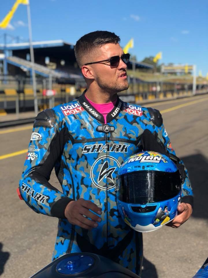 Shark Leathers Custom Race Suit